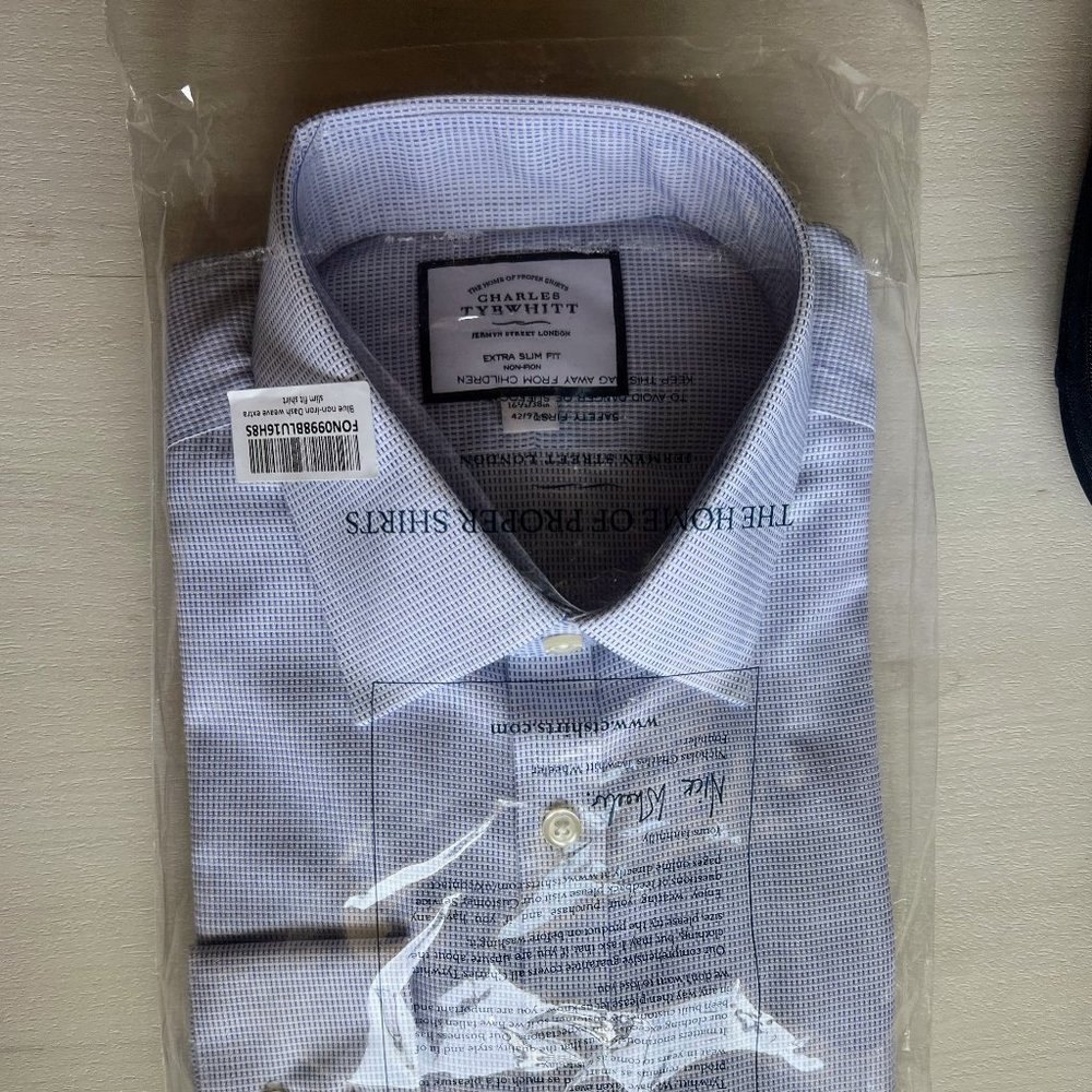 Charles Tyrwhitt Extra Slim Fit 16-1/2 38in